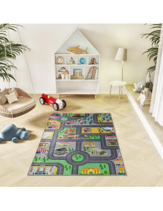 Alfombra infantil carretera Candy 22005 multicolor