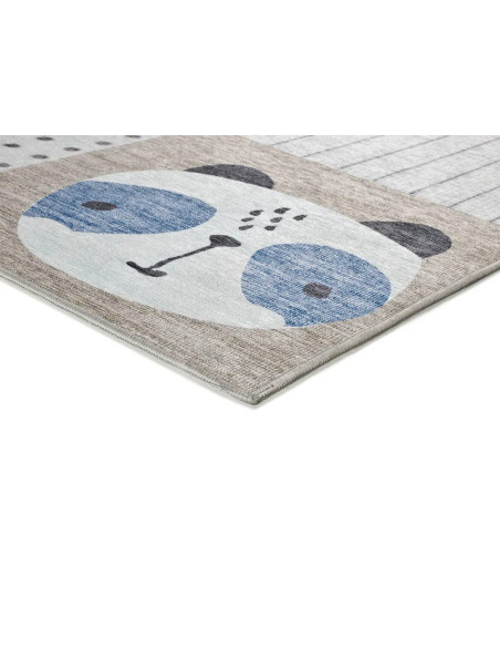 Alfombra infantil patchwork animales Candy 24061 Multicolor