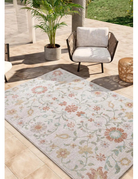 Samara 54578 Multicolor Floral Outdoor Rug