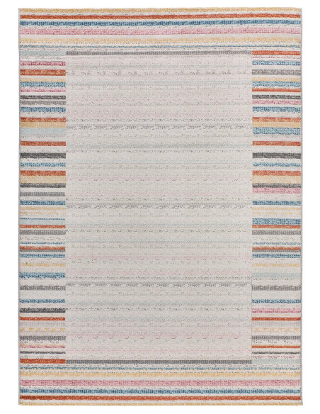 Samara 54573 Multicolored Striped Outdoor Rug