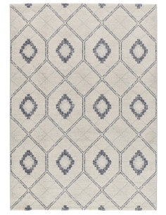 Siroco 16806 Blue Geometric Rug 2