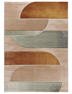 Alfombra geométrica Sora 40323 Multicolor 2