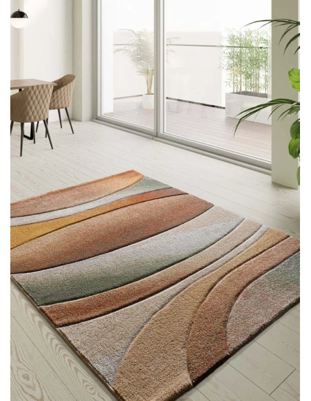 Alfombra abstracta Sora 40324 Multicolor