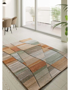 Alfombra abstracta Sora 40325 Multicolor