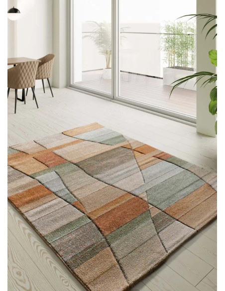 Alfombra abstracta Sora 40325 Multicolor