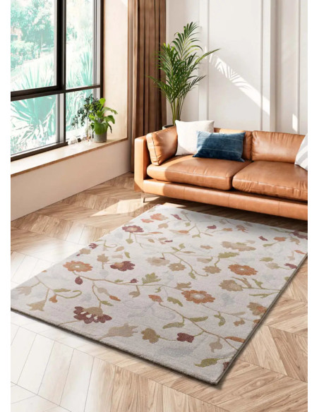 Alfombra con motivos florales Tamaris 16807 Multicolor