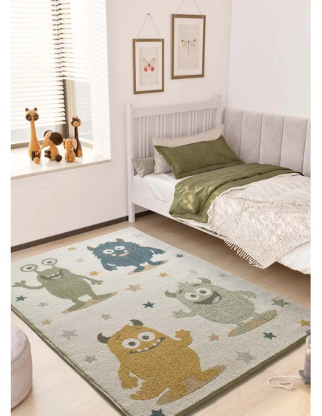 Beats 40500 Multicolor Kids' Monster Rug