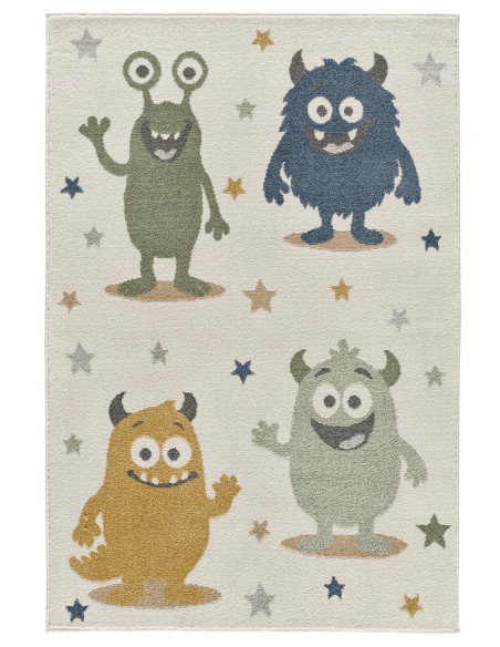 Beats 40500 Multicolor Kids' Monster Rug