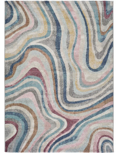 Parma 20055 multicolored abstract rug 2