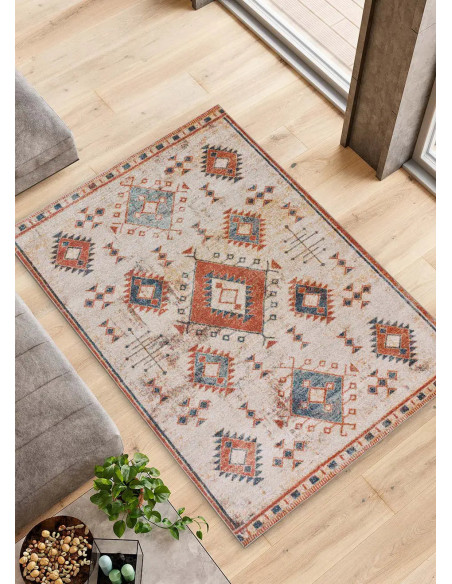 Alfombra de estilo étnico Parma 54553 Caldera