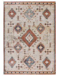 Parma 54553 Rust Ethnic-Style Rug 2