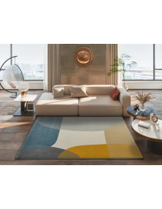 Monic 12322 Multicolor Organic Shapes Rug