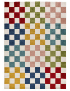 Alfombra con relieve de exterior Mila 23516 Multicolor 2