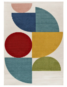 Mila 23522 Multicolored Textured Outdoor Rug 2