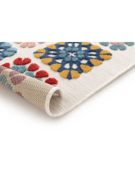 Mila 23528 Multicolored Textured Outdoor Rug