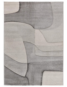 Medel 40378 abstract rug in shades of gray 2