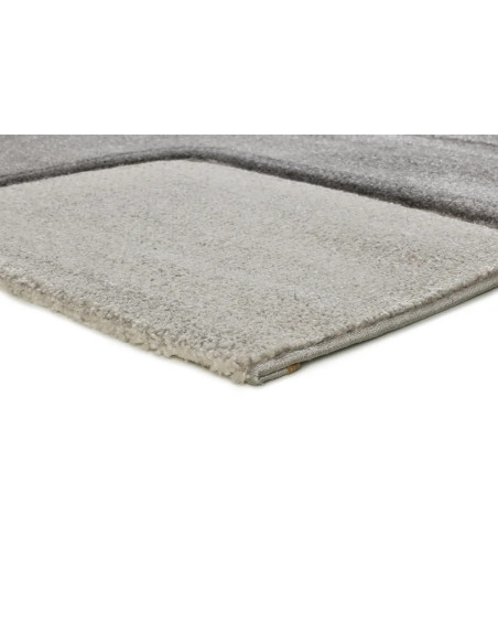 Alfombra abstracta en tonos grises Medel 40378