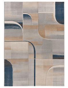 Medel 40379 abstract rug in shades of blue 2