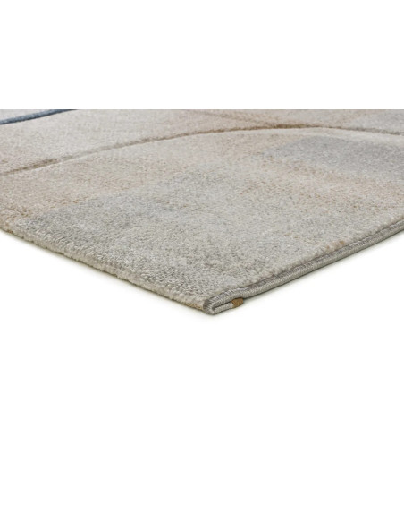 Medel 40379 abstract rug in shades of blue