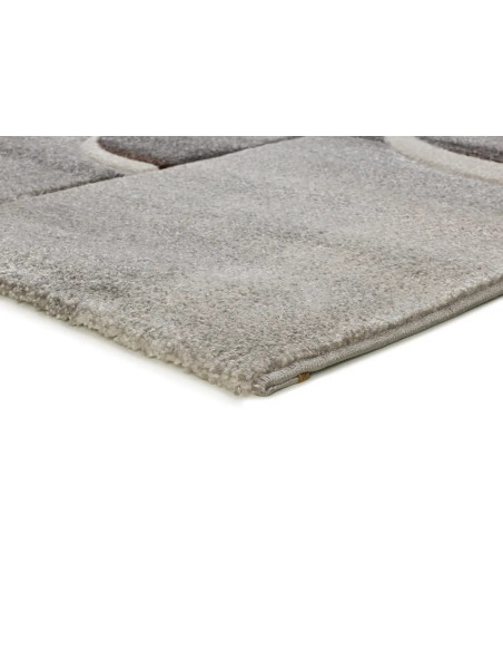 Alfombra abstracta en tonos grises Medel 40379