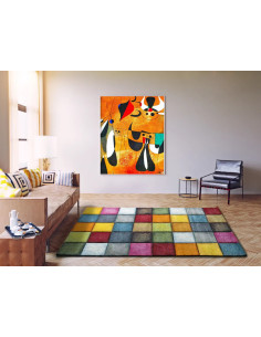 Matrix 22605 Geometric Rug – Multicolored