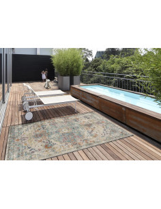 Luna 20157 Multicolor Vintage Outdoor Rug