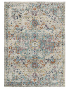 Alfombra vintage de exterior Luna 20157 Multicolor 2