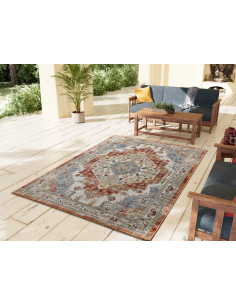 Alfombra vintage de exterior Luna 54552 Caldera