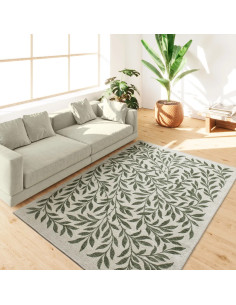 Lua 3103 Green Floral Outdoor Rug