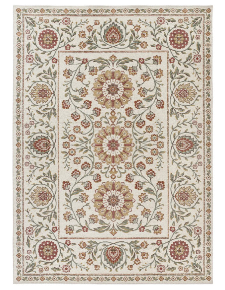 Lua 3104 Multicolor Classic Floral Outdoor Rug