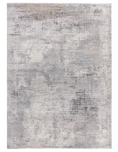 Alfombra shaggy abstracta Kivet 9060 Gris 2