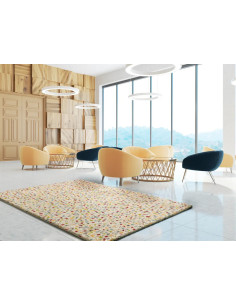 Alfombra shaggy Kasbah 8598 multicolor
