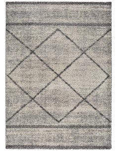 Kasbah 8626 grey shaggy rug 2