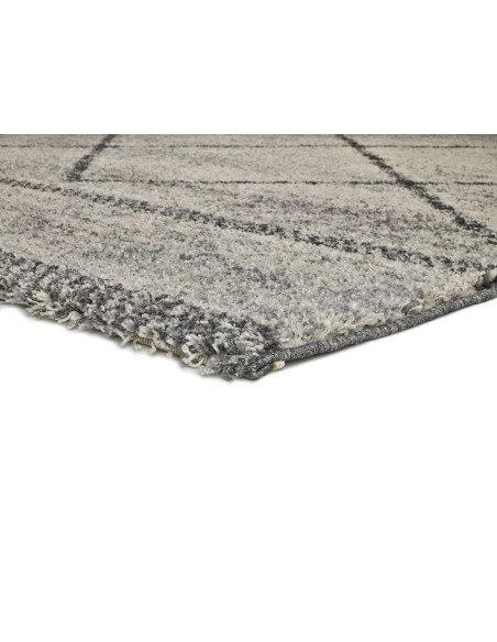 Kasbah 8626 grey shaggy rug