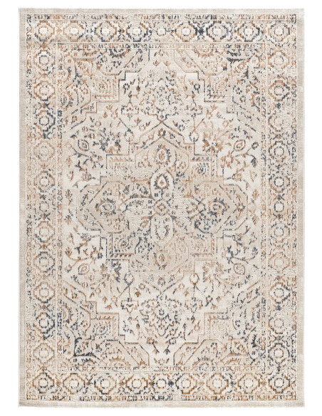 Alfombra vintage con relieve Keops 4463 Multicolor