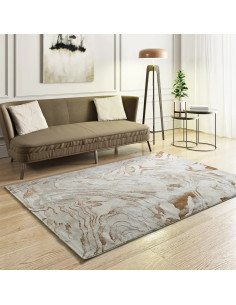 Keops 5807 Caldera abstract textured rug