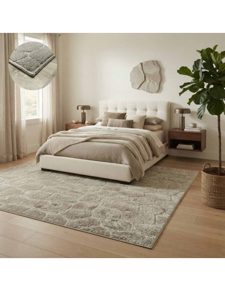 Piedras rug, stone effect at alfombrasimperio1979.com.