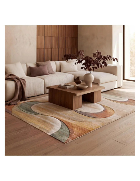 Alfombra abstracta Libet 40399 Multicolor