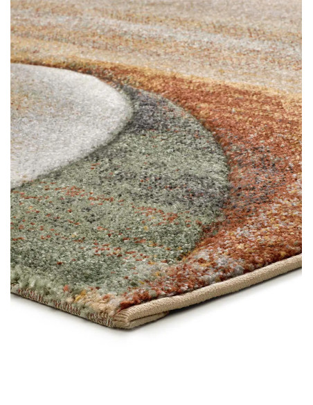 Alfombra abstracta Libet 40399 Multicolor