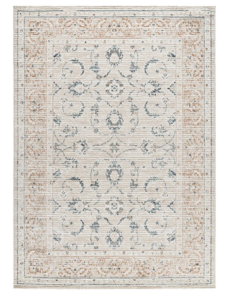 Alfombra vintage con relieve Keops 5827 Multicolor