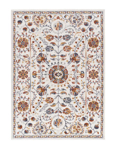 Alfombra clásica multicolor con motivos florales Luly 13026 2