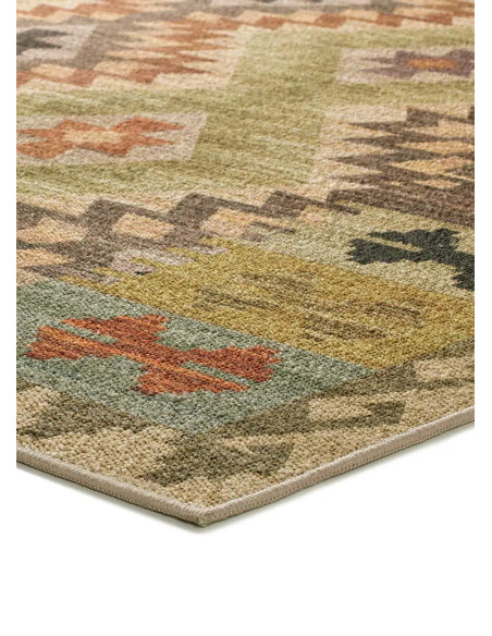 Serak 1044 multicolored washable kilim rug