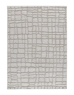 Alfombra de estilo escandinavo con relieve Juno 13 Gris 2