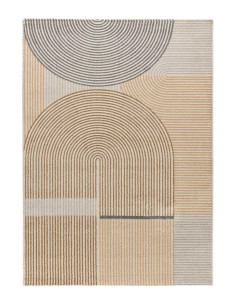 Garden 12701 Beige Geometric Rug with Arches 2