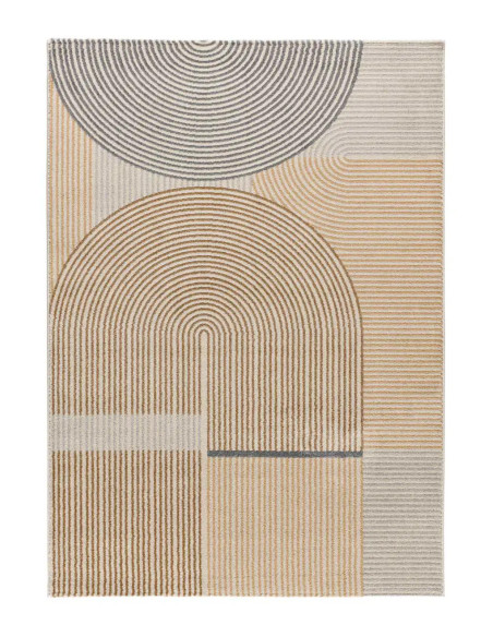 Alfombra geométrica con arcos Garden 12701 Beige