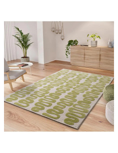 Alfombra retro Flashy 25409 Verde