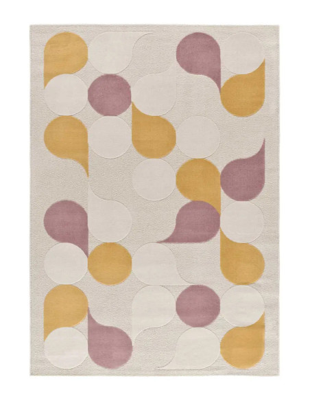 Flashy 25411 Geometric Rug, Multicolor