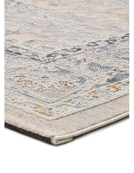 Berta 5208 classic beige and multicolored rug