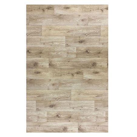 Custom-made Qualita vinyl rug, marble and wood, elegant and functional touch at alfombrasimperio1979.com