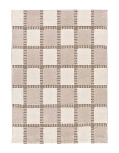 Alfombra geométrica Candela 2451 Crema 2